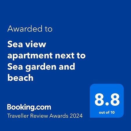 Sea View Apartment Next To Sea Garden And Beach Varna Exterior foto